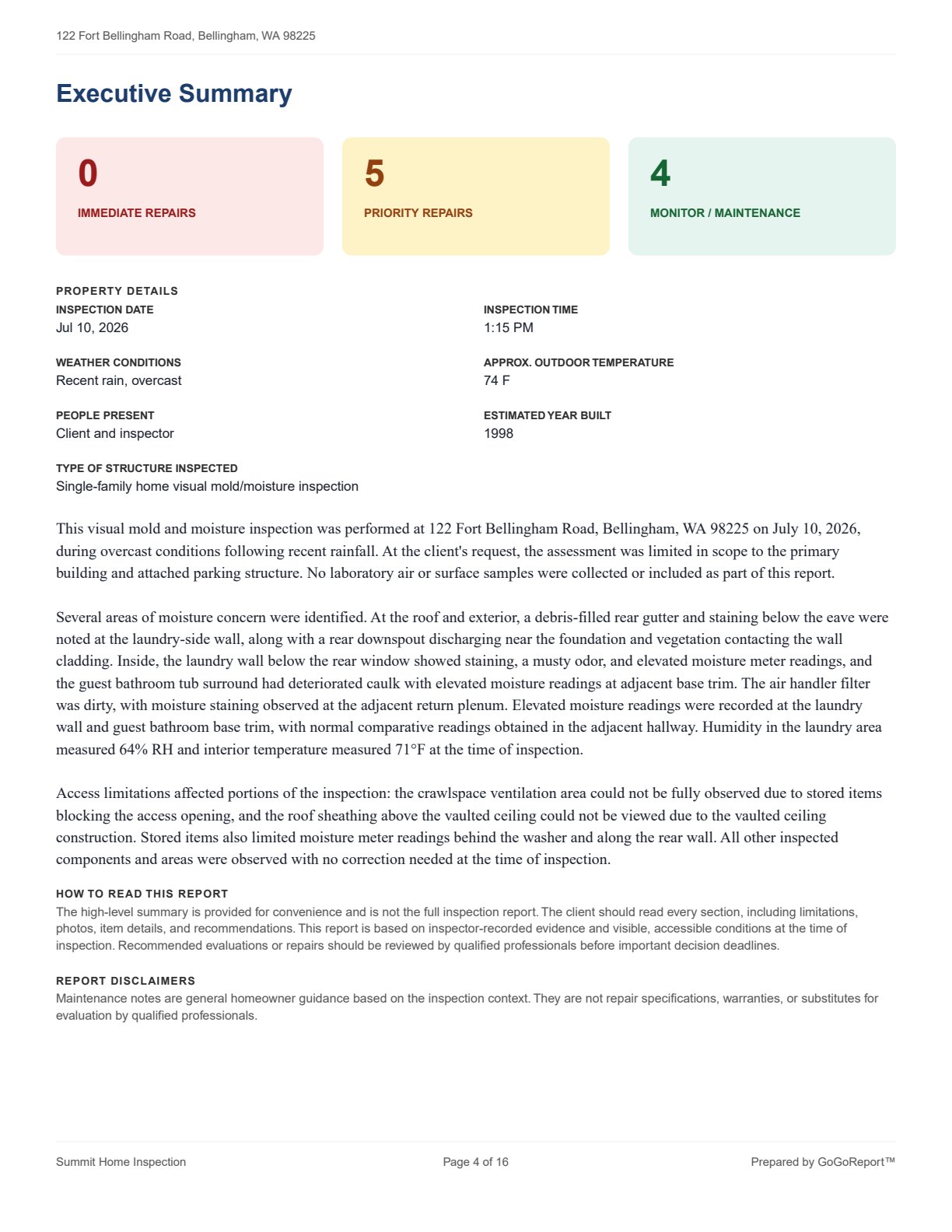 Mold Visual Moisture sample screenshot 2